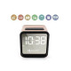 Kisonli G6 Portable Wireless Alarm Clock and Bluetooth Speaker shown in a stylish setting, highlighting its modern design and functionality