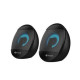 Kisonli L-7070 Multimedia Mini Led Speaker showcasing vibrant LED lights and compact design, perfect for enhancing your audio experience