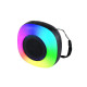 Kisonli S17 Mini Bluetooth Portable Wireless Speaker showcasing its compact design and vibrant color perfect for travel and outdoor use