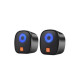 Kisonli X11 mini portable speaker featuring RGB lights, compact design, and USB connectivity, ideal for music lovers in Jashore