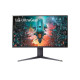 LG 32GQ950-B 32 Inch UltraGear Gaming Monitor featuring 4K UHD resolution, 144Hz refresh rate, and G-SYNC technology for immersive gaming experience.