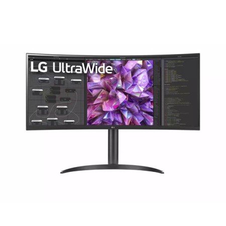 LG 34WQ75C-B 34 Curved UltraWide QHD IPS Monitor