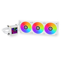 LIAN LI GA II LCD SL-INF 360 WH AIO Liquid Cooler LIAN LI GA II LCD SL-INF 360 WH AIO Liquid Cooler
