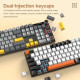 AJAZZ NK104 RGB Hot-Swappable Mechanical Keyboard home delivery in jashore