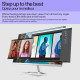 HP M24f 24 inch full HD IPS monitor available at Unix Network in Jashore, offering vibrant colors and sharp details.