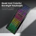 Onikuma G32 Wired Gaming Keyboard: RGB, Mechanical Switches image 3