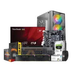 AMD Ryzen 5 5600G Basic Video Editing Desktop PC