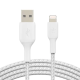 High-quality Belkin BOOST CHARGE Braided Lightning to USB-A Cable 15 cm for fast charging and data transfer