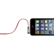 Belkin F3Y117qe2M gold-plated AUX cable showcasing its design and quality for enhanced audio performance