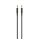 Belkin F3Y117qe2M gold-plated AUX cable showcasing its design and quality for enhanced audio performance