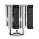 DeepCool AK620 High Performance Dual Tower CPU Cooler showcasing its sleek design and dual heatsink for optimal thermal performance.