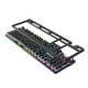 Havit HV-KB862L RGB Mechanical Gaming Keyboard displayed with vibrant lighting effects