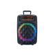 Havit SF124BT Bluetooth RGB Light Speaker with built-in microphone displayed in a tech environment