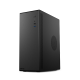 Value Top V100 Mid Tower Micro-ATX black desktop casing featuring standard PSU, ideal for build enthusiasts.