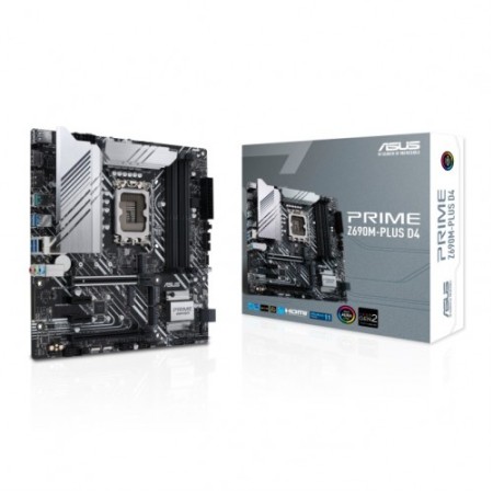"Experience Next-Level Performance with the Asus Prime Z690M-PLUS D4 Intel 12th Gen microATX Motherboard"