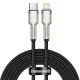 Baseus Cafule Series Metal Data Type C To Lightning Cable Power Delivery 20W 2 m black CATLJK-B01