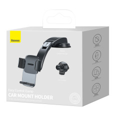 Baseus Easy Control Clamp Car Mount Holder A Set Air Vent & Dashboard Black SUYK000001