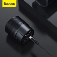 Baseus Dual Power Portable Electric Car Wash Spray Nozzle Battery Black CRDDSQ-A01
