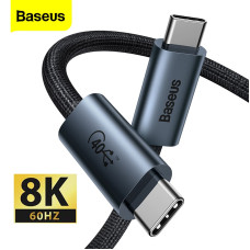 Baseus USB C Cable TB3 GEN2 PD 100W 8K 60Hz Thunderbolt 4 USB C to USB C 40Gbps PD Cable