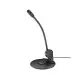 Havit H207d Wired Stand Microphone displayed on a clean background for online shopping
