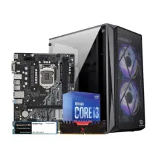 Intel 10th Gen Core i3-10100 Desktop PC