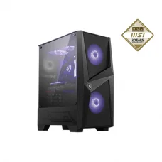 MSI MAG FORGE 100R TG Mid Tower ARGB Chassis Black