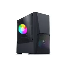 VALUE-TOP VT-B703 MICRO ATX GAMING CASE WITH ONE SIDE TEMPERED GLASS, 2*12CM 3-COLOR STATIC LED FAN, 2*USB2.0 & 1*USB3.0, W/O PSU