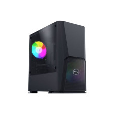 VALUE-TOP VT-B703 MICRO ATX GAMING CASE WITH ONE SIDE TEMPERED GLASS, 2*12CM 3-COLOR STATIC LED FAN, 2*USB2.0 & 1*USB3.0, W/O PSU