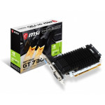 MSI GeForce GT 730 Kepler DDR3 2GB OC Low Profile Graphics Card