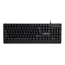 Delux KA6006 USB Standard Keyboard