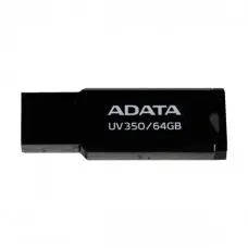 Adata UV350 64GB USB 3.2 Metal Body Pen Drive (Black)