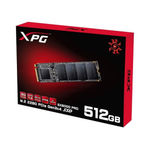 Adata XPG SX6000 Pro 512GB PCIe Gen3x4 M.2 2280 NVMe SSD