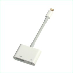 Apple Lightning Digital AV HDMI HDTV Adapter