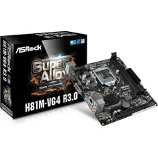 Asrock H81M-VG4 R3.0 Super Alloy ATX Motherboard Asrock H81M-VG4 R3.0 Super Alloy ATX Motherboard