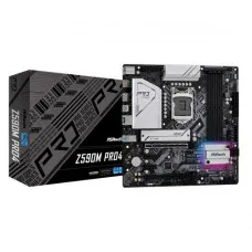 ASRock Z590M Pro4 10th and 11th Gen Micro ATX Motherboard ASRock Z590M Pro4 10th and 11th Gen Micro ATX Motherboard