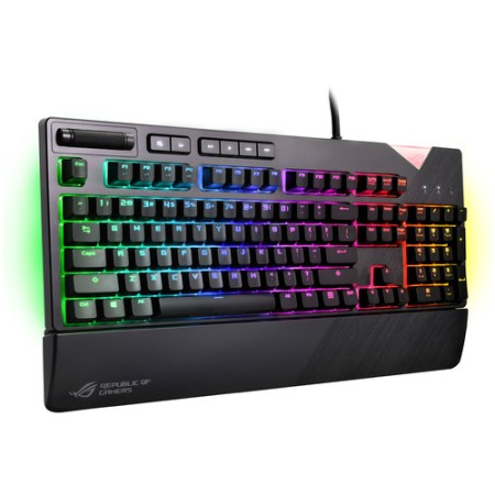 "Unleash your gaming potential with the Asus ROG Strix Flare XA01 RGB Mechanical Gaming Keyboard"