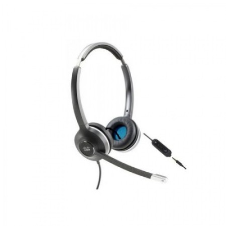 Introducing the Cisco 522 Wired Dual 3.5mm Binaural Headset with USB-C Headset Adapter - Elevate Your Communication Experience