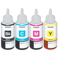 EPSON Original Refill 4 Color Ink Set (T6641, T6642, T6643, T6644)
