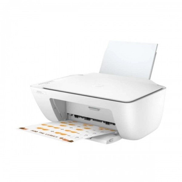 HP DeskJet Ink Advantage 2336 printer showcasing printing, scanning, and copying features for home and office use