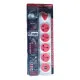 Huntkey 6 Port Diamond Power Strip White & Red