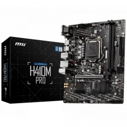 MSI H410M Pro Intel 10th Gen Supports up to DDR4 2933 MHz 64GB Core i7/ i9 Micro-ATX Motherboard