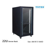 TOTEN 22U Floor Stand Server Cabinet
