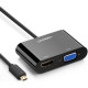 Ugreen Micro HDMI Male to HDMI & VGA Female Converter