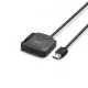 UGREEN 20215 USB 2.0 to SATA Hard Driver converter cable with 12V 2A power adapter 50CM