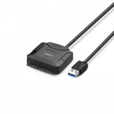 UGREEN 20215 USB 2.0 to SATA Hard Driver converter cable with 12V 2A power adapter 50CM