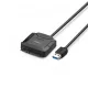 Ugreen 20627 USB 3.0 to SATA Converter cable with 12V 2A power adapter 50CM