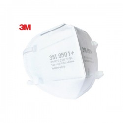 3M 9501+ N95 Particulate Respirator Mask (50 Pcs Box)