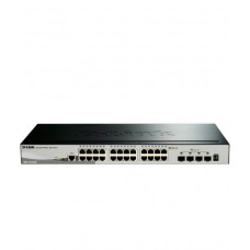 D-Link Layer 3 Lite 24 Port Gigabit 4 SFP Plus Smart Managed Gigabit Switch