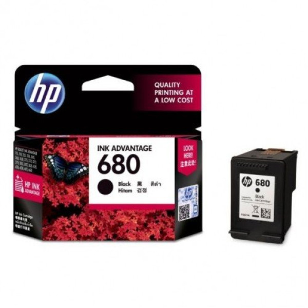HP 680 Original Black Ink Advantage Cartridge for high-quality printing in Jashore, Bangladesh.