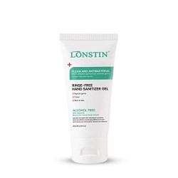 Lonstin Alcohol Free Antibacterial Hand Sanitizer Gel